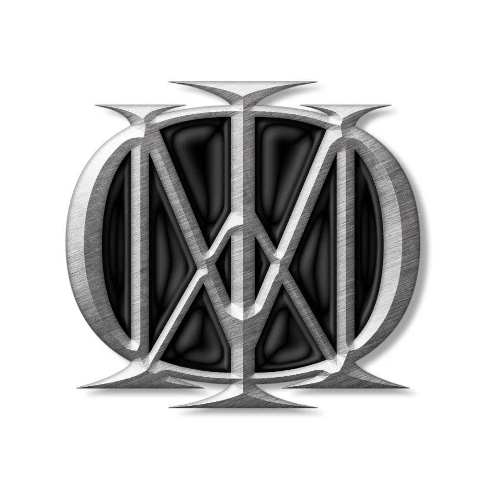 Dream Theater - Symbol Button pin - Silberfarben/Grau
